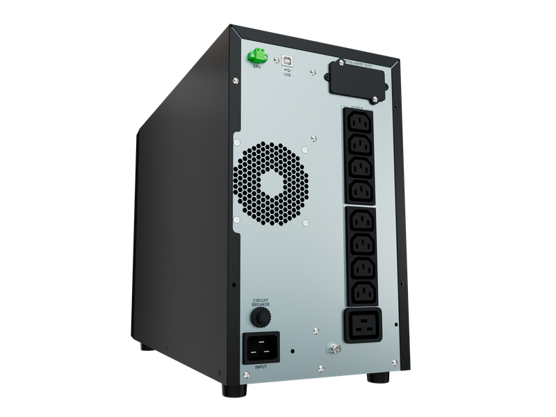 LIEBERT GXE UPS 3KVA 1PH UPS 230V TOWER W/BATTERIES C20 INPUT/C13 X 8 OUTPUT + C