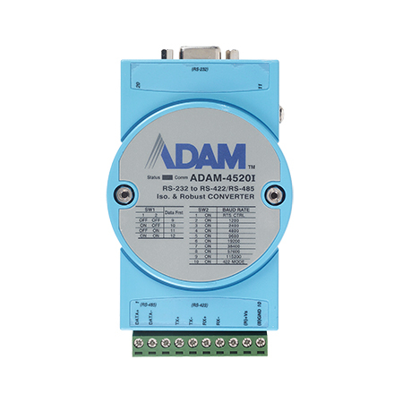 Wide-Temp RS-232 to RS-422/485 Converter