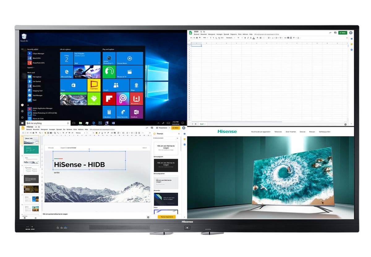 Advanced Interactive Display - Wr60ae - 85in - 3840z2160 (4k/ Uhd) - Android 8.0