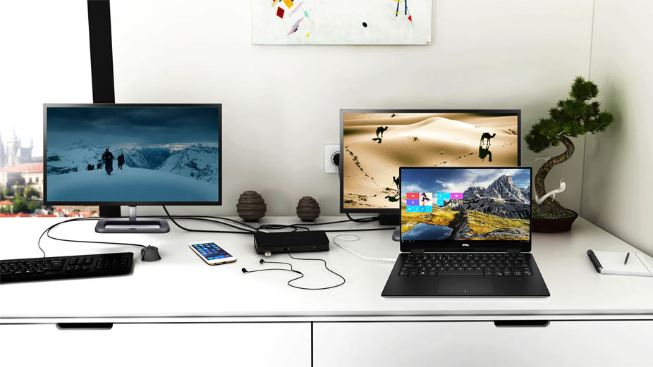 Mst Docking Station  - Dual Display USB-c - 3 X USB3.0 With Power Delivery