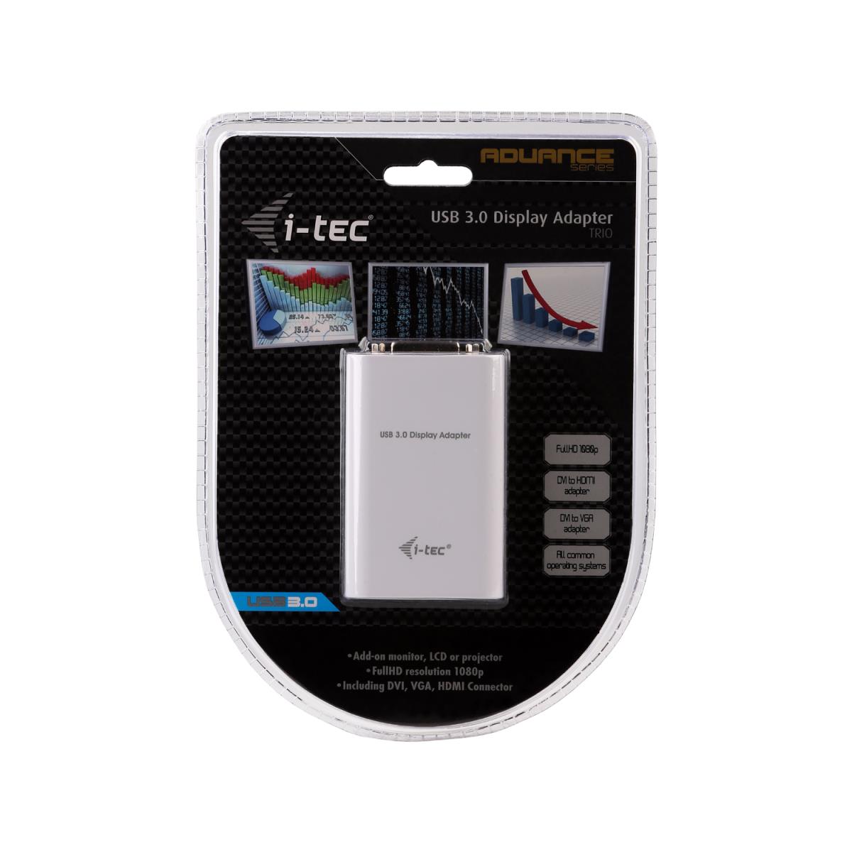 Advance Display Adapter USB 3.0 DVI Vga Hdmi Full Hd