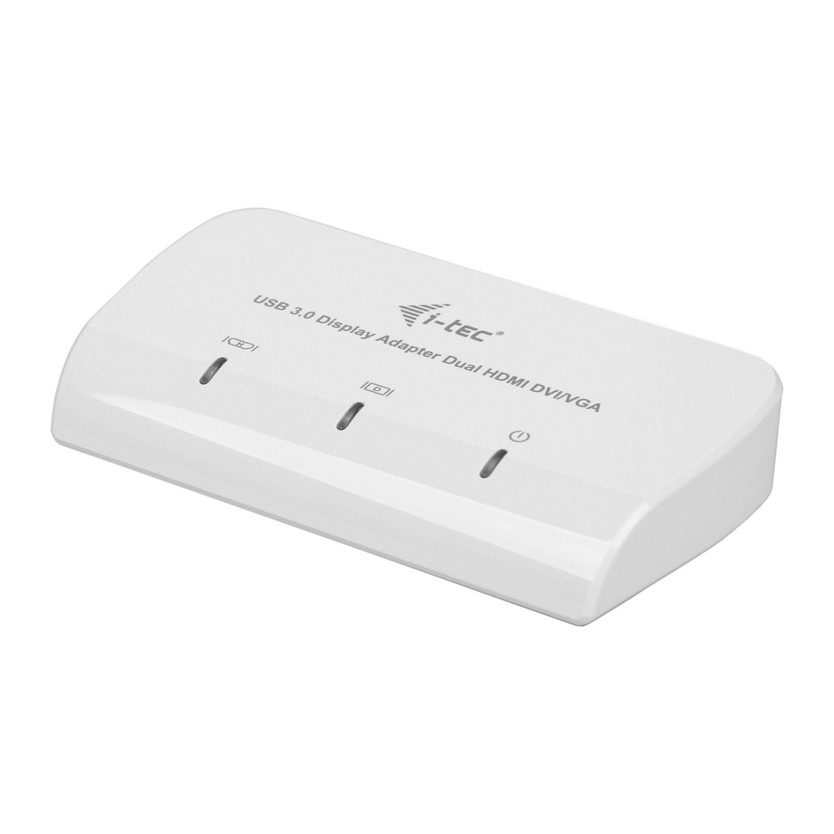 Dual Display Adapter USB 3.0 1xhdmi 1xDVI Full Hd