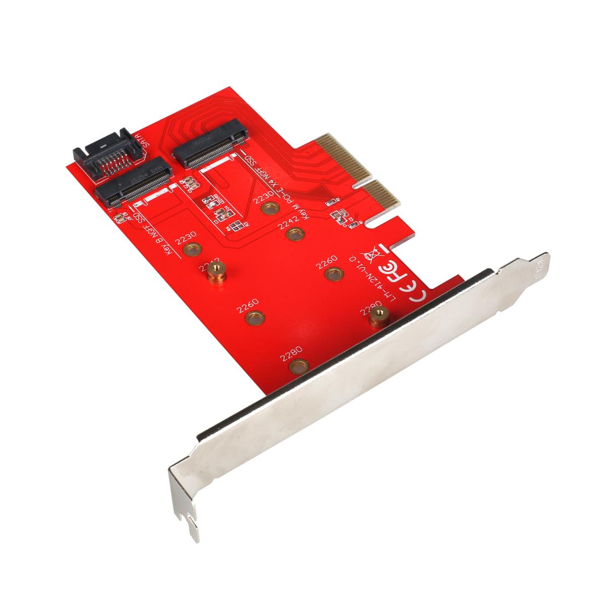 Pci-e 2x M2 Card Internal Pci-e Card Pci-e/SATA