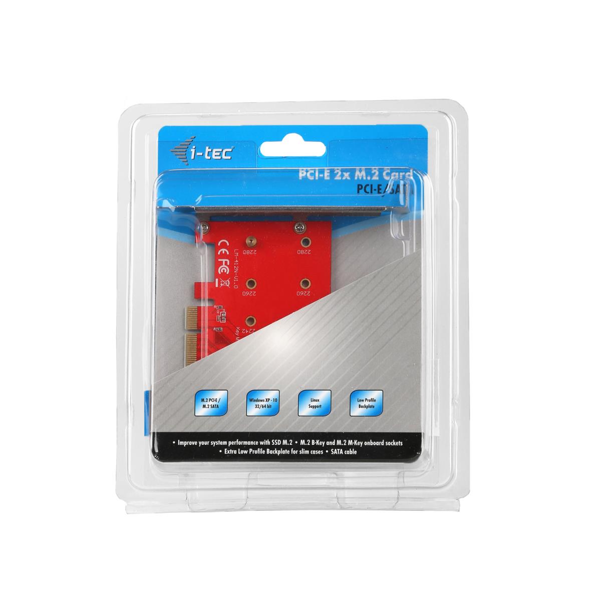 Pci-e 2x M2 Card Internal Pci-e Card Pci-e/SATA