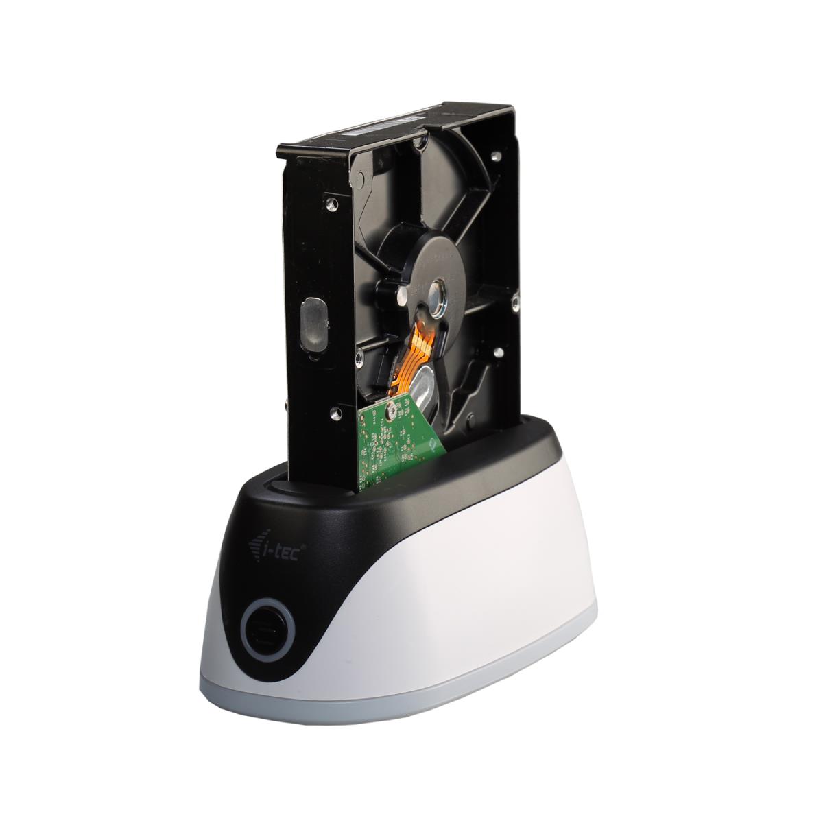 USB 3.0 Docking HDD 2.5in & 3.5in SATA Backup Button
