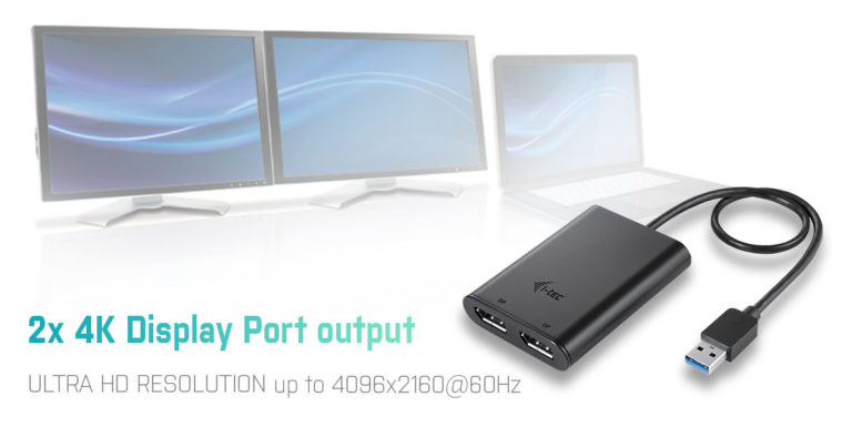 USB3.0 Dual 4k Dp Adapter