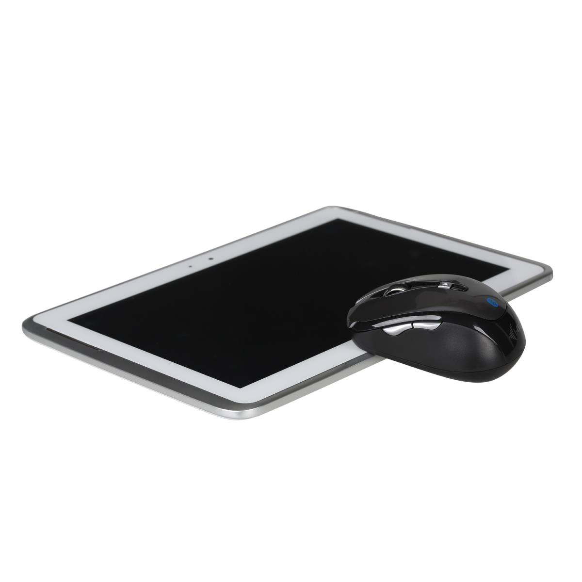 Mouse Bluetooth 10m 1600dpi 6-button Black In