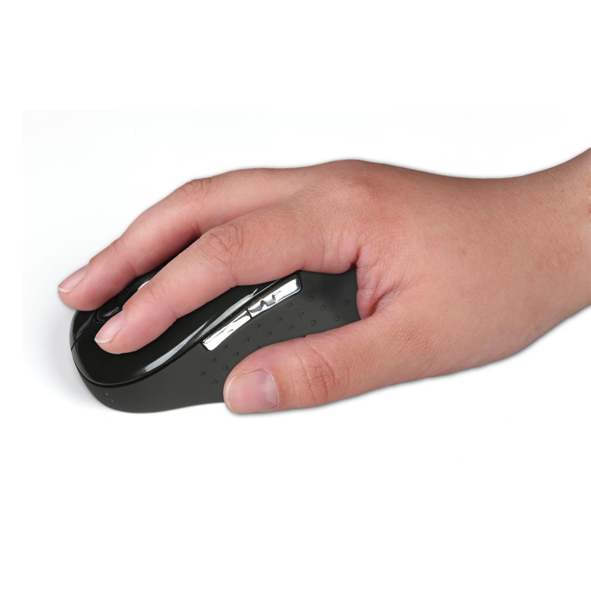 Mouse Comfort Bluetooth 10m 1600dpi 6-button Black In