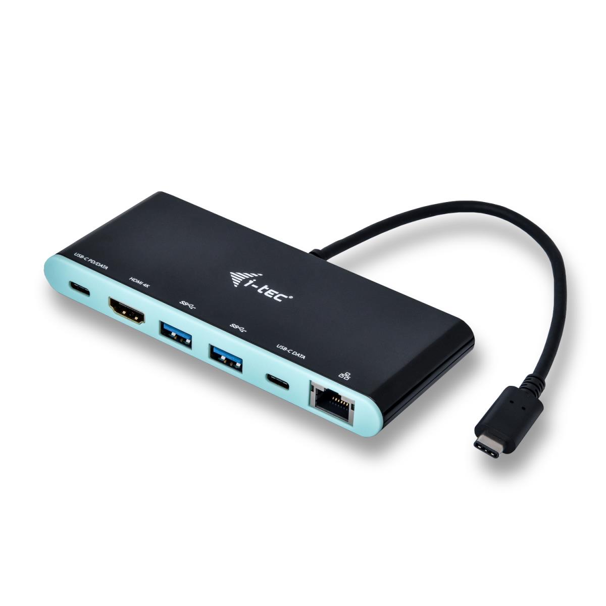 Mini Docking Station USB-c  - Hdmi - 2x USB-c (pd 60w) - 2x USB 3.0 - Ethernet