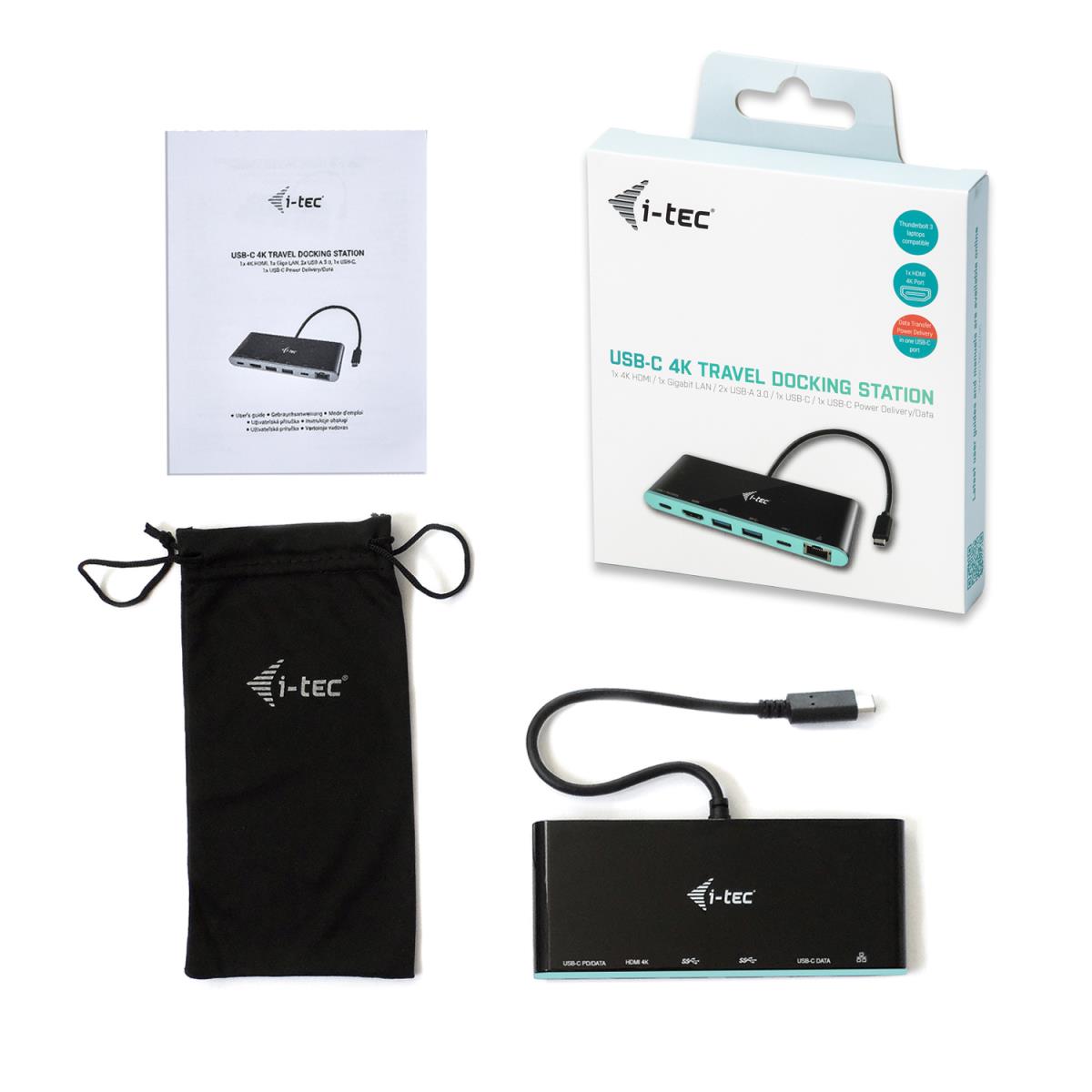 Mini Docking Station USB-c  - Hdmi - 2x USB-c (pd 60w) - 2x USB 3.0 - Ethernet