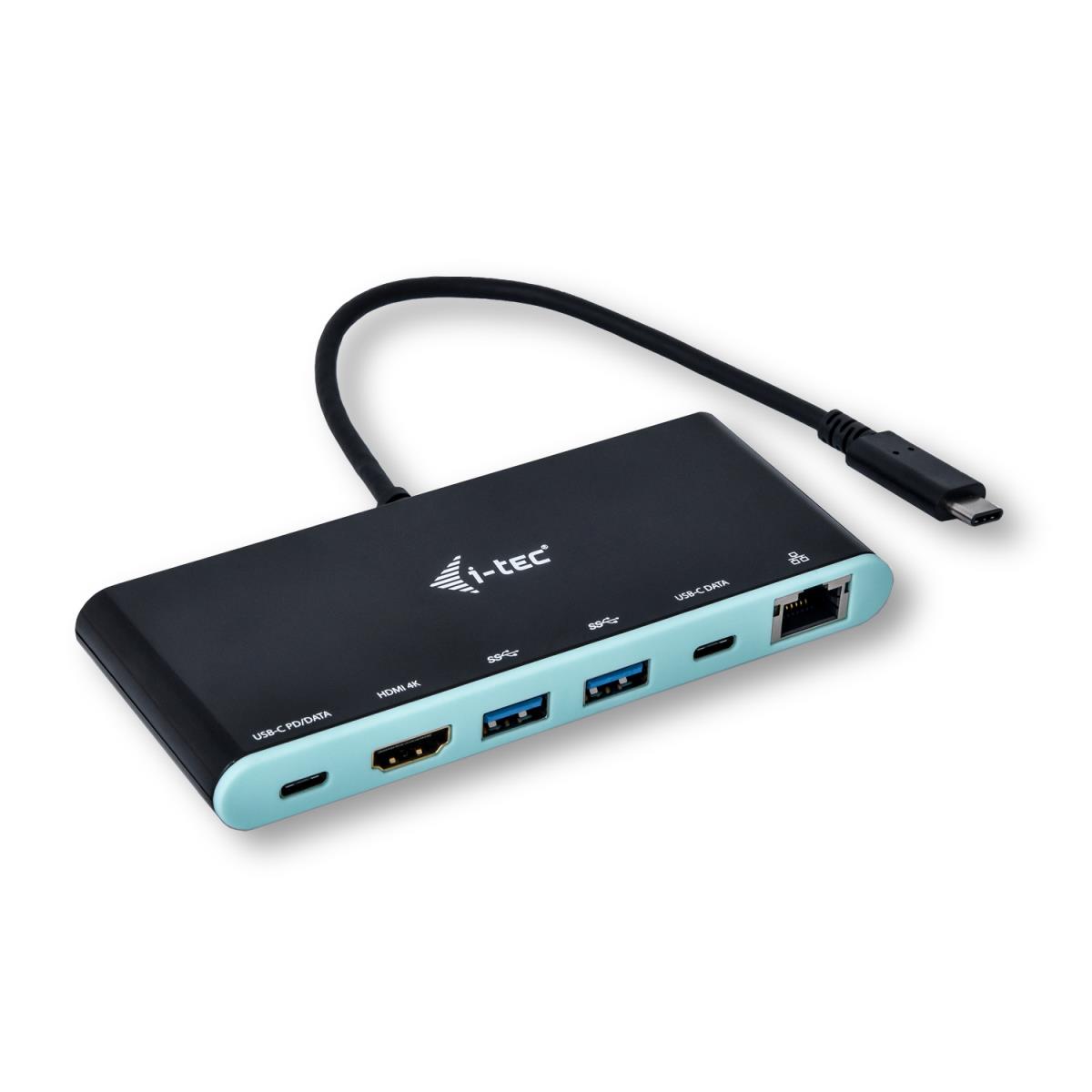 Mini Docking Station USB-c  - Hdmi - 2x USB-c (pd 60w) - 2x USB 3.0 - Ethernet