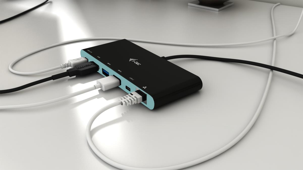 Mini Docking Station USB-c  - Hdmi - 2x USB-c (pd 60w) - 2x USB 3.0 - Ethernet