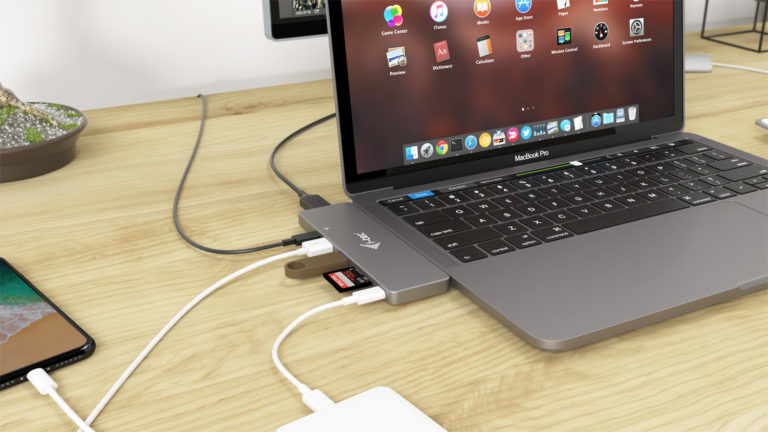Docking Station Metal - For Apple MacBook Pro - 60w USB-c Power Delivery