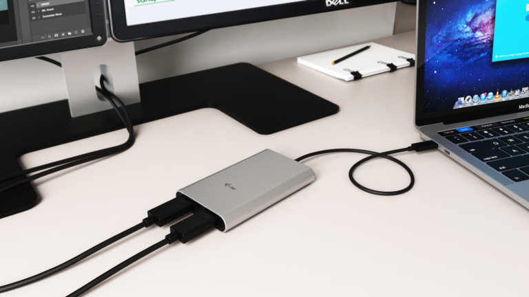Adapter Thunderbolt 3 Dual Hdmi 2x4k Port With Cable