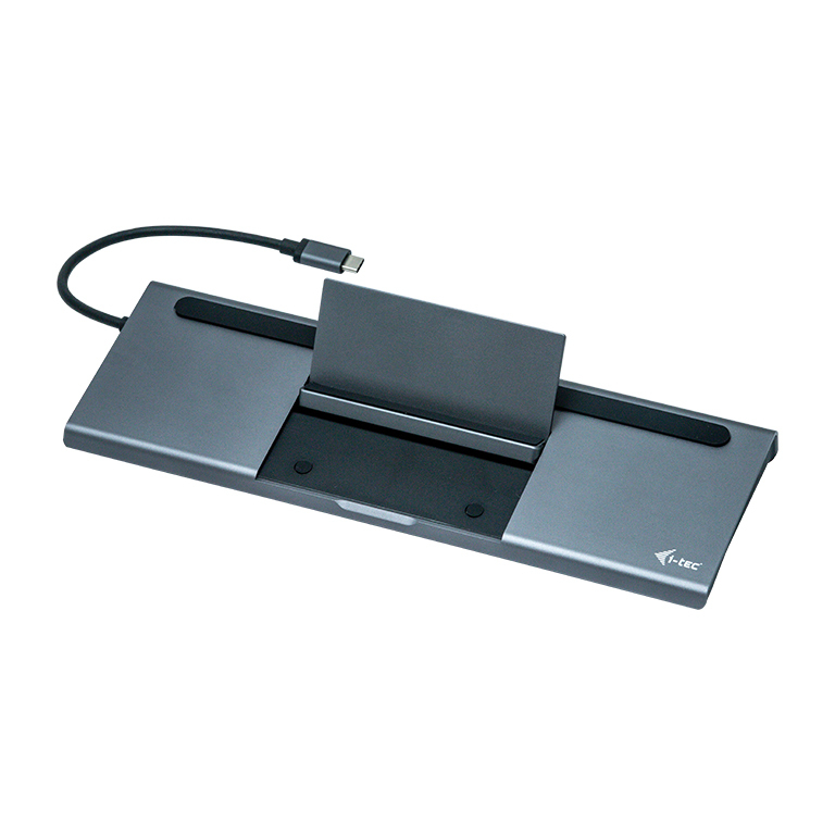 Docking Station Metal Low Profile - USB-c 4k Triple Display - Power Delivery 85w + I-tec Universal Charger 112w