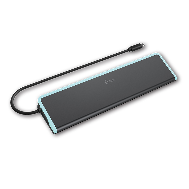 Docking Station Flat - USB-c - Power Delivery 60w + I-tec Universal Charger 60w