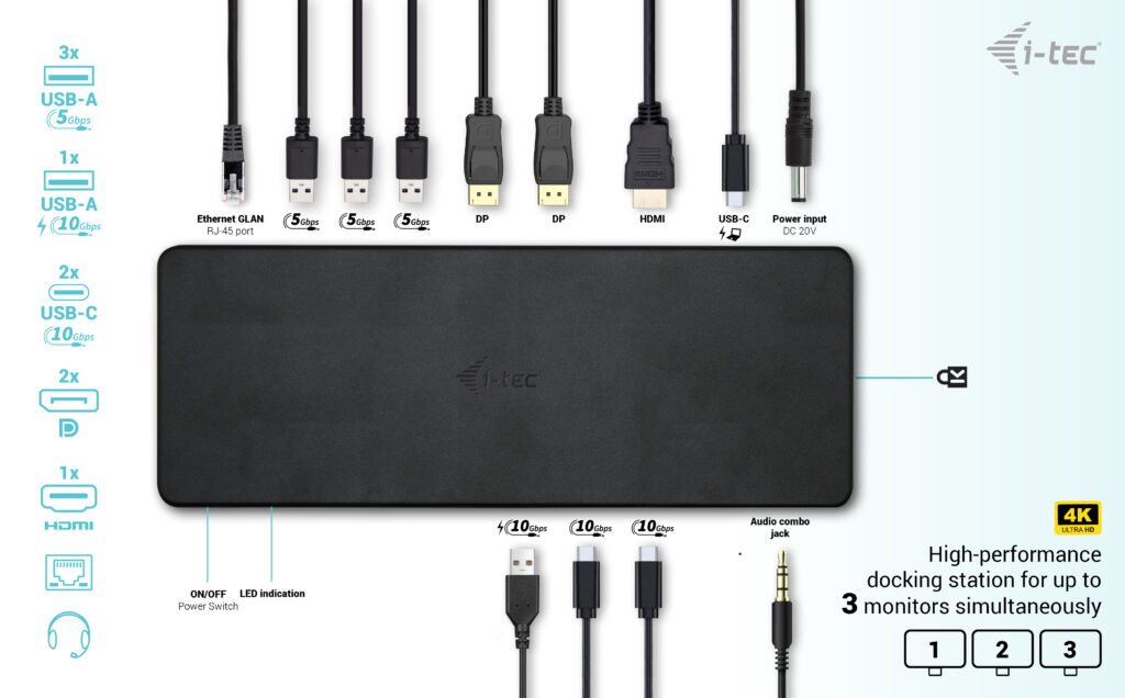 Docking Station Pro G2 - Thunderbolt 3 / USB-c Triple Display - Power Delivery 100w