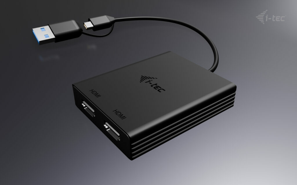 USB-a / C 2x Hdmi Adapter Dual 4k Hdmi Video Adapter