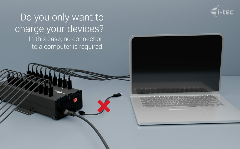 USB-c / USB-a Metal Charging + Data Hub 15w Per Port, 360w 20x USB-c It