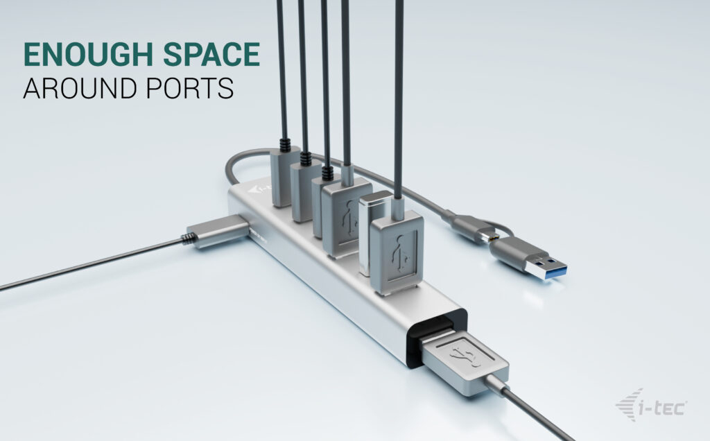 Hub 7 Port USB-a/c To 3.2 Gen1 3x USB-c, 4x USB-a