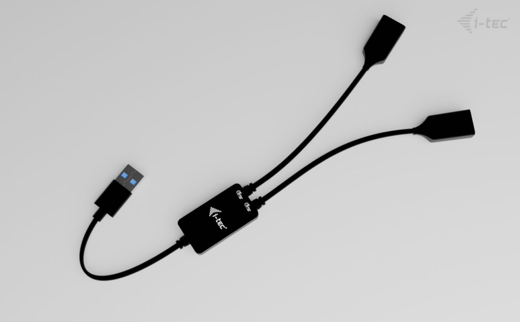USB-a Cable Hub 2 Port