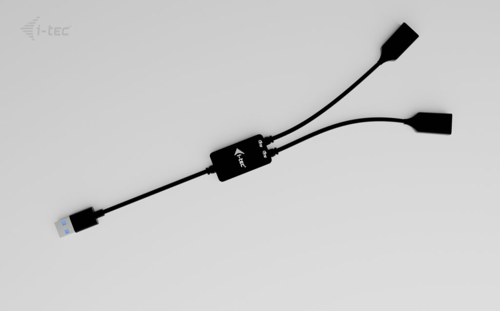 USB-a Cable Hub 2 Port
