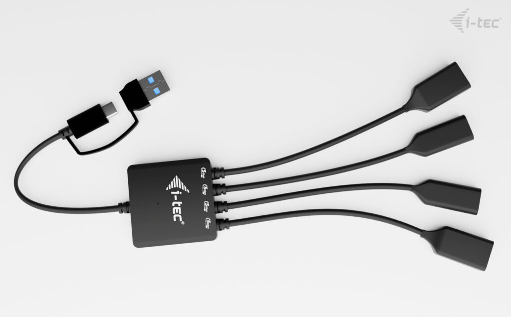 USB-c/a Cable Hub 4 Port
