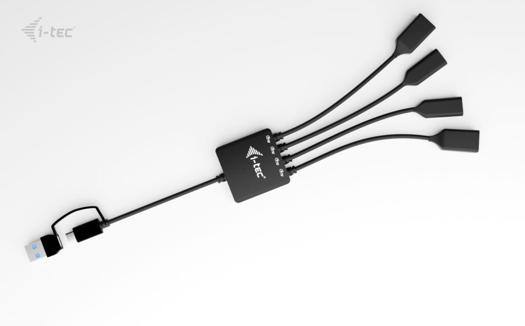USB-c/a Cable Hub 4 Port