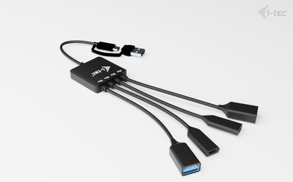 USB-c/a Cable Hub 4 Port