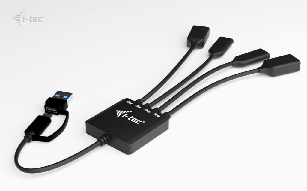 USB-c/a Cable Hub 4 Port