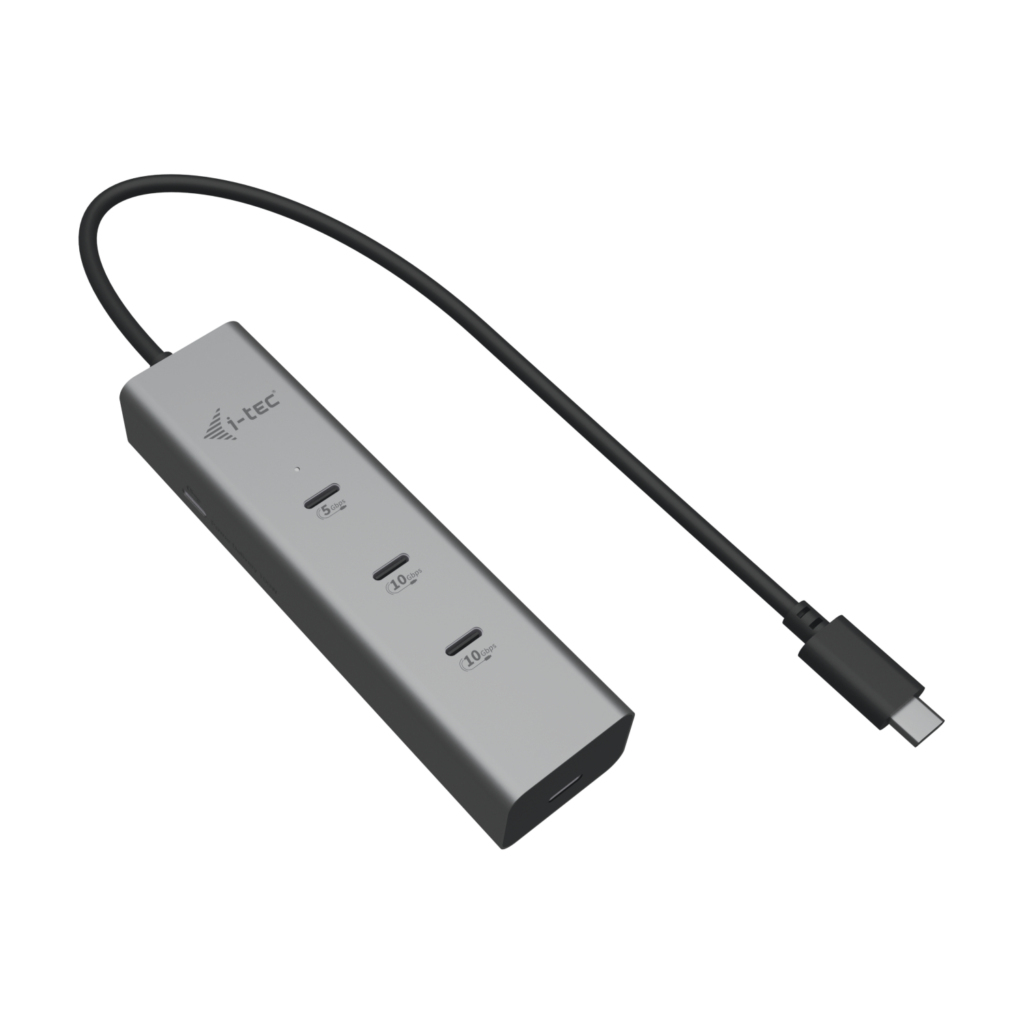 USB-c Charging Metal Hub 5 Port With USB-c Video 8k + Power Delivery 85w