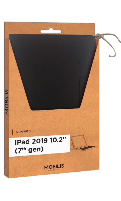 Origine Case for iPad 2020 10.2i (8th/7th gen) with Azerty French Bluetooth Keyboard -Black