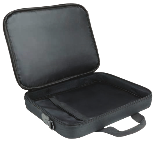 The One Basic Clamshell Briefcase 11-14in Black