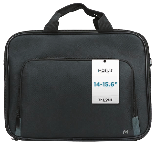 The One Basic Clamshell Briefcase 14-15.6in Black
