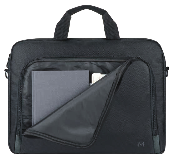 The One Basic Clamshell Briefcase 14-15.6in Black