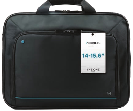 Theone Briefcase Clamshell Blue Line 14-15.6in
