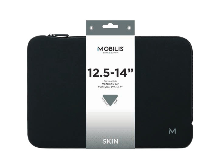 Skin Sleeve 12.5-14in - Black And Grey