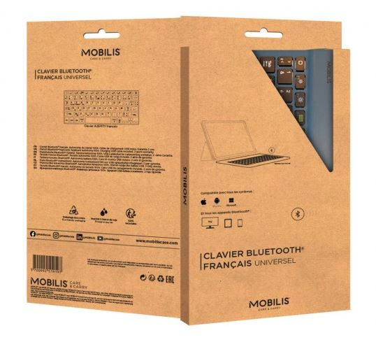Bluetooth Keyboard For Smartphone/tablet/tv Azerty French