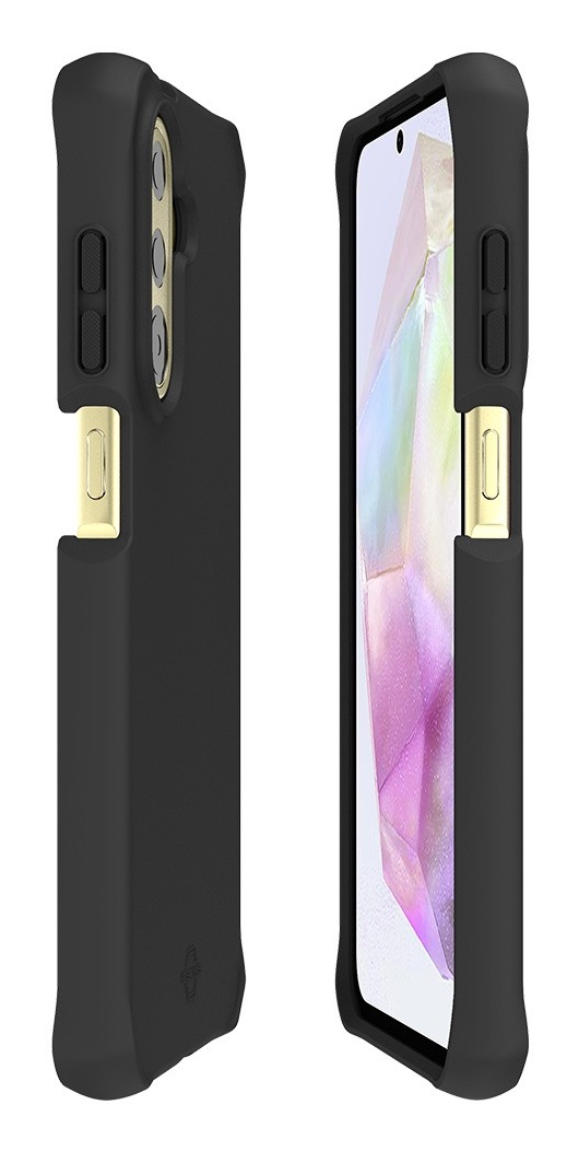 Case Galaxy A36 5g - Antimicrobial - 100% Recycled - Spectrum_r - Black