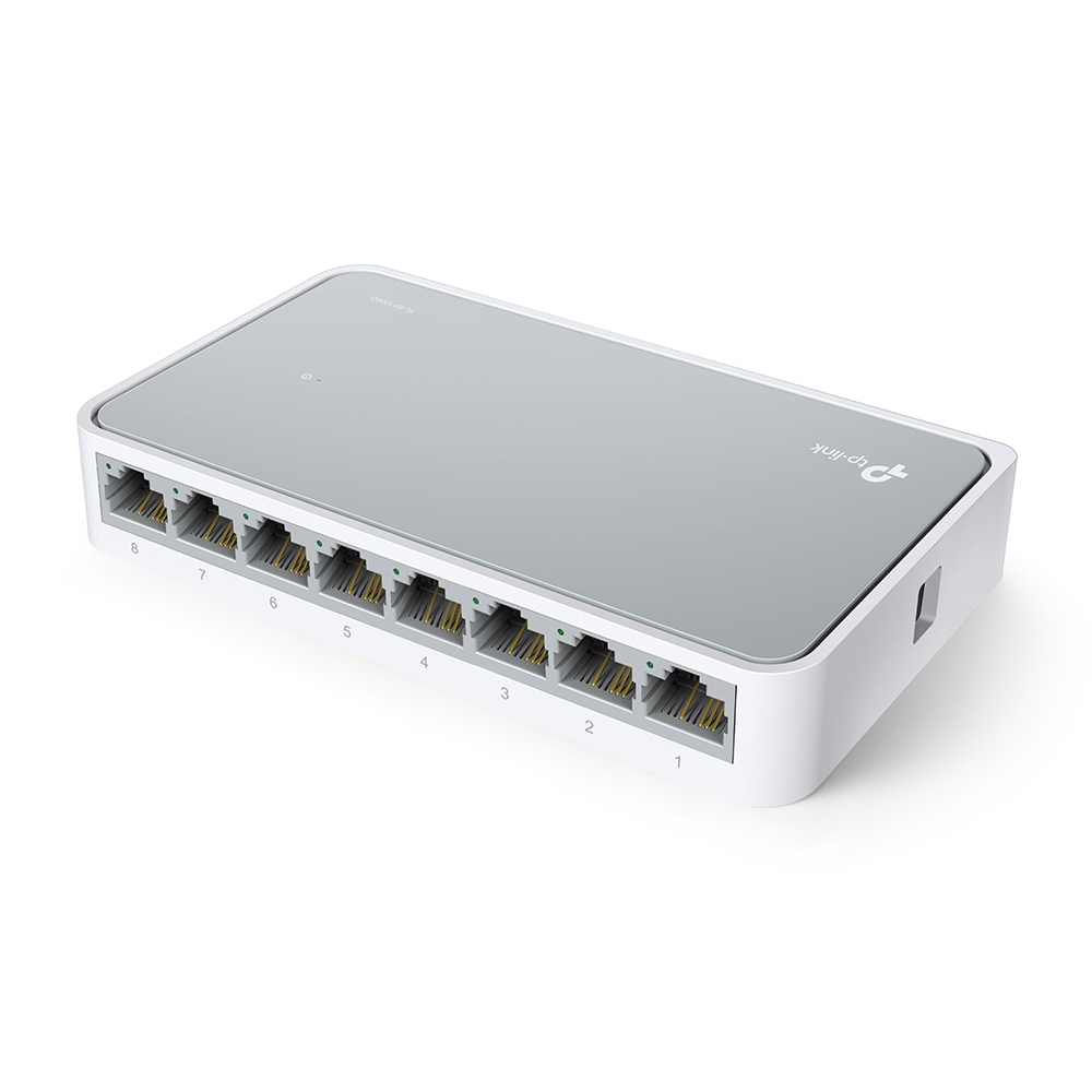 Mini Desktop Switch 8-port 10/100mbps - Tlsf1008d