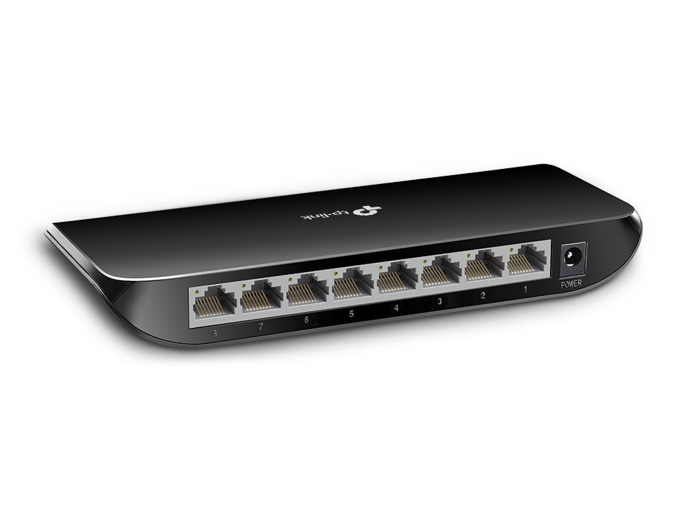 Desktop Gigabit Switch 8-port 10/100/1000mbps - Tlsg1008d