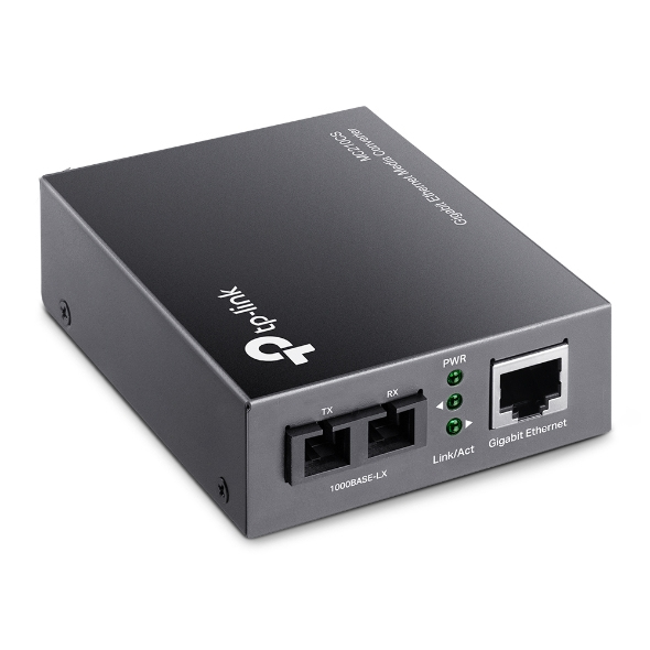 Gigabit Ethernet Media Converter Single-mode - Mc210cs