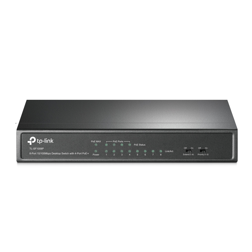 Switch 8-port 10/100mbps Poe - Tlsf1008p