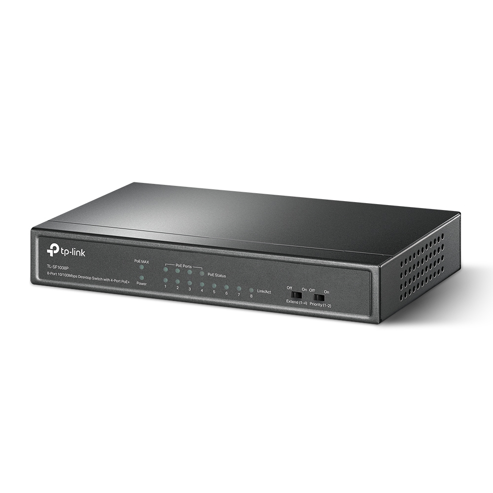 Switch 8-port 10/100mbps Poe - Tlsf1008p