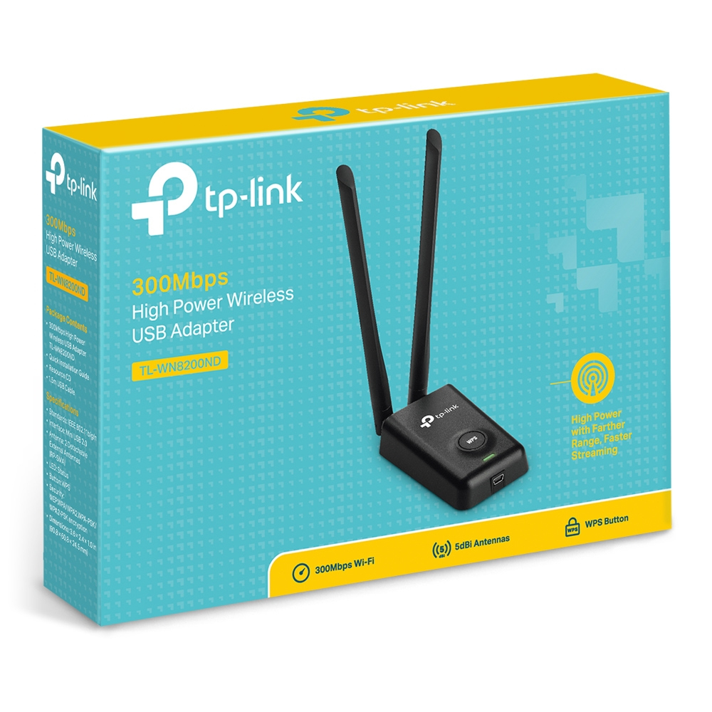 Wireless USB Adapter 300mbps High Power