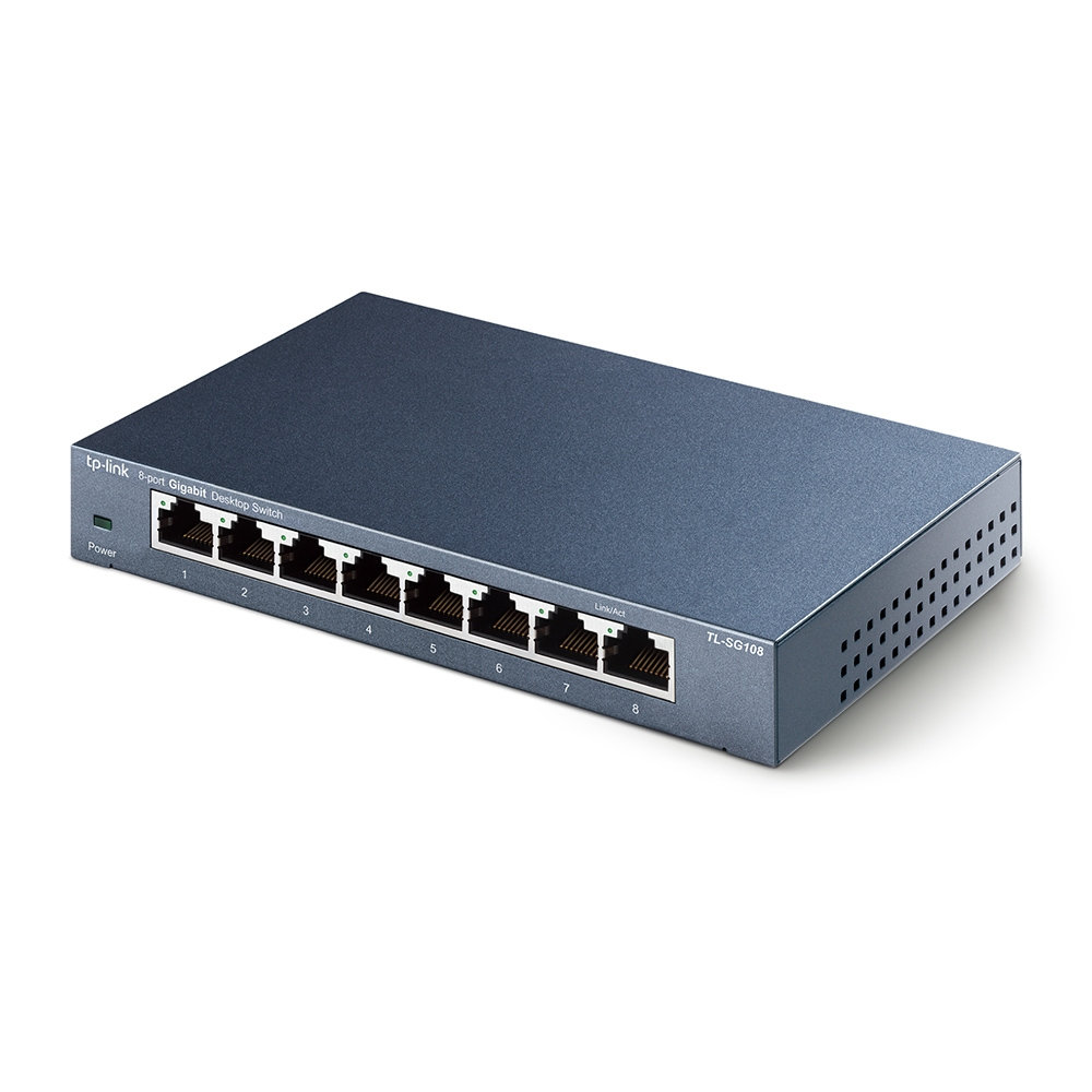 Gigabit Switch Tl-sg108 8-port Metal