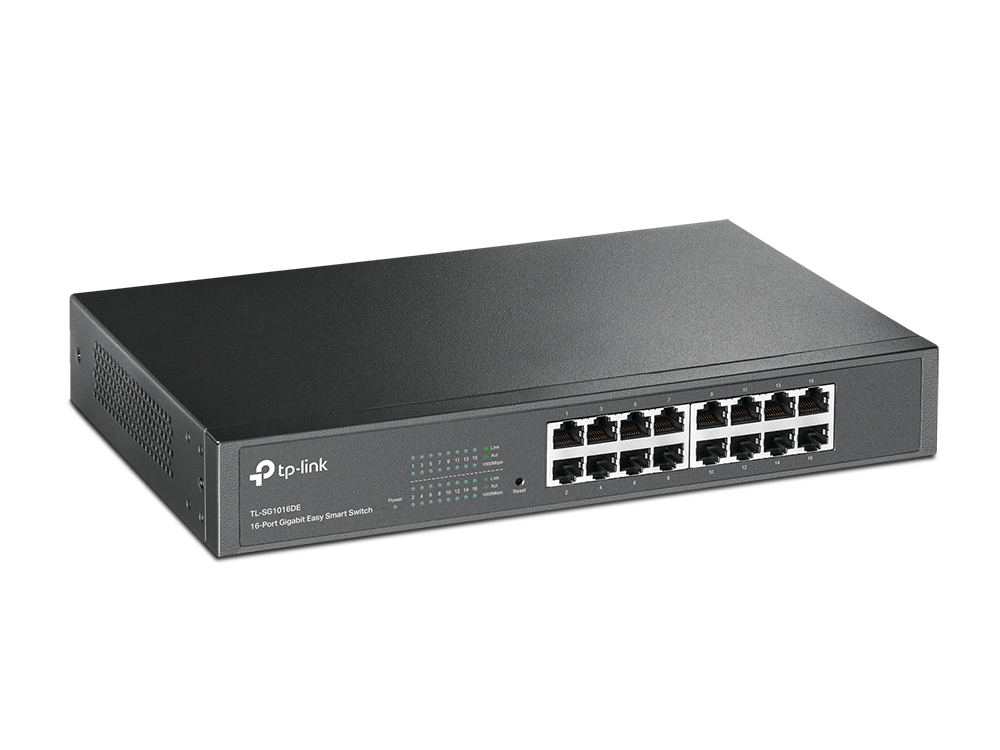 Gigabit Easy Smart Switch 10/100/1000mbps 16-port