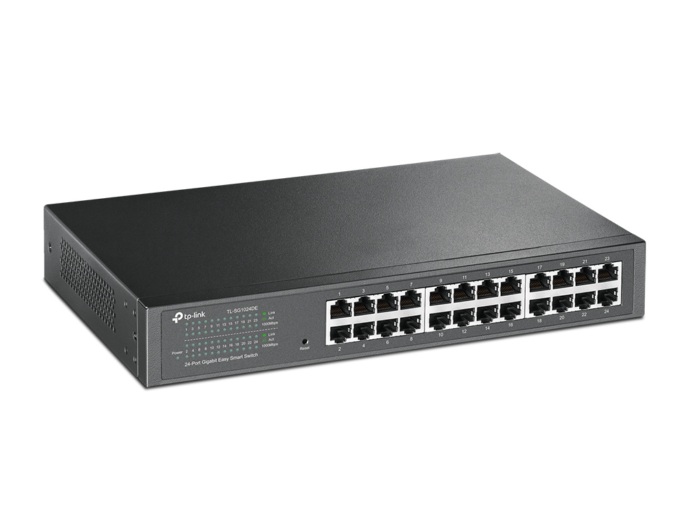 Gigabit Easy Smart Switch 24-port 10/100/1000mbps
