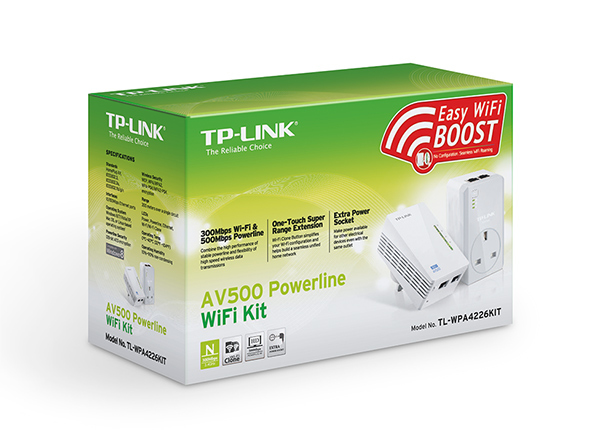 PowerlineWi-Fi 2-port Kit Av500
