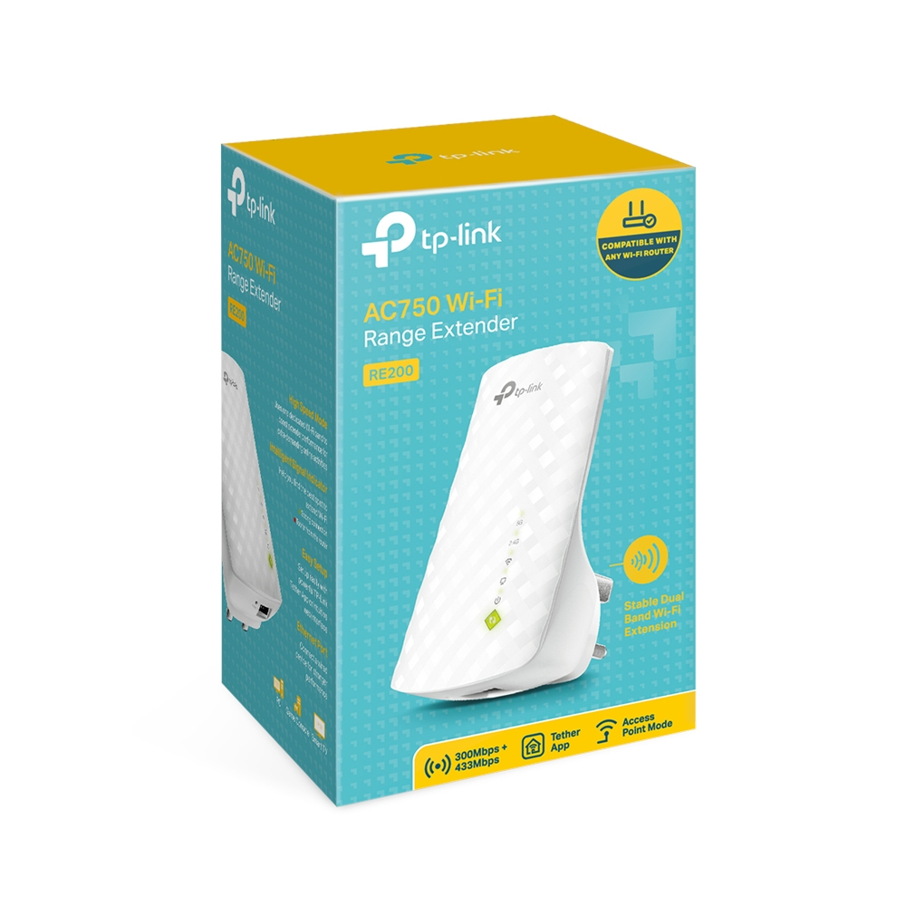 Wi-Fi  Range Extender Ac750 (re200)